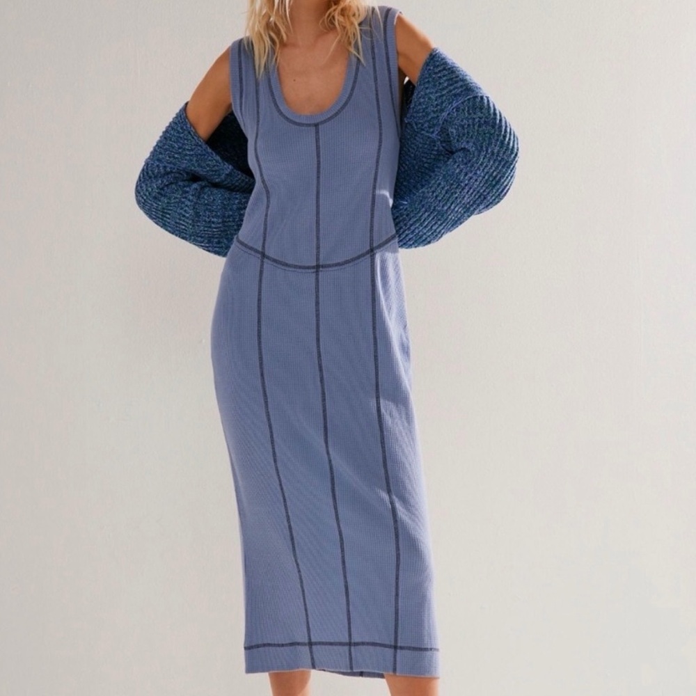 SOLD Free People Beach Felicia Midi Dress